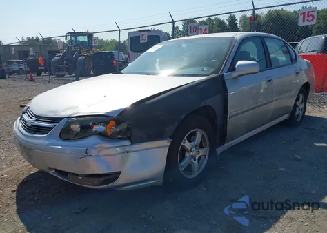 2005 Chevrolet Impala Ls из США, поврежденный, VIN 2G1WH52K259260307